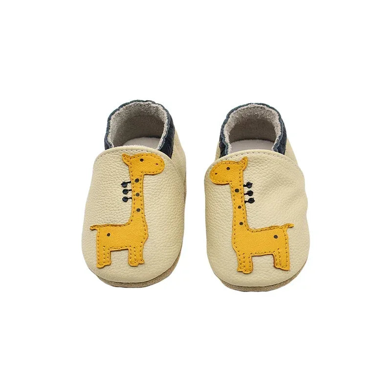 Baby Leather Soft Sheepskin First Walker Moccasins - Omega Lifestyles