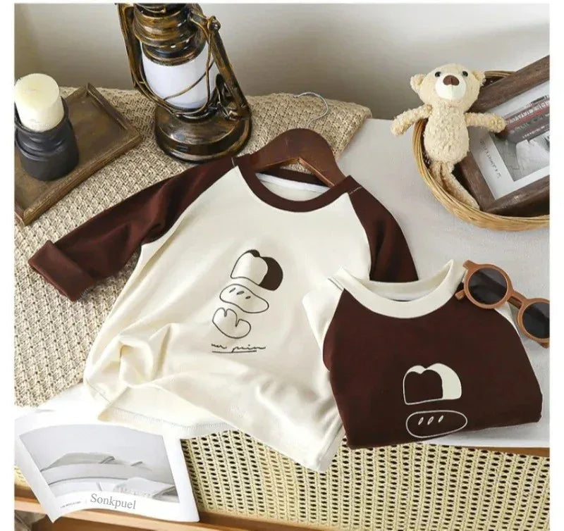 Children’s Long Sleeve Cotton Velvet Base Shirt - Omega Lifestyles