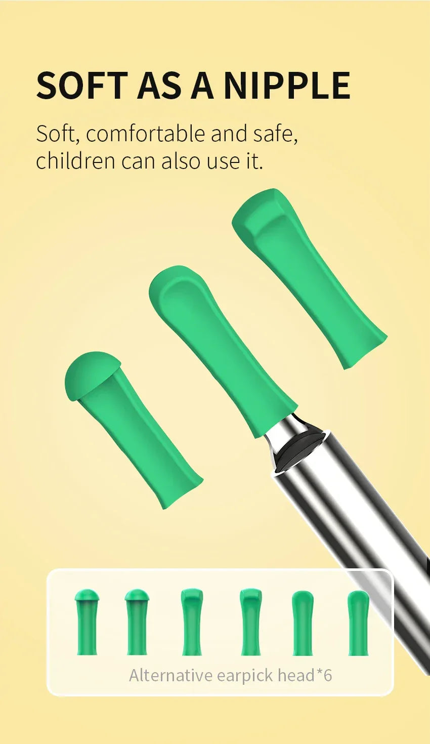 Wireless Visual Ear Cleaner With Camera Endoscope Tool - Omega Lifestyles