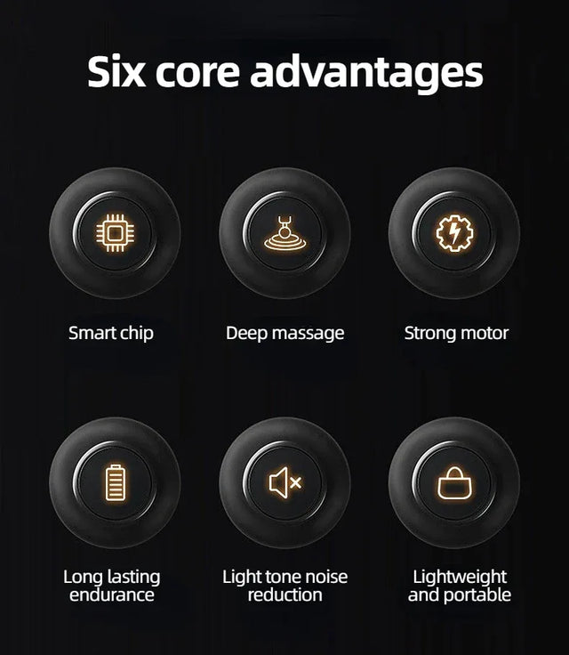 Portable Mini Deep Muscle Relief Massage Gun - Omega Lifestyles