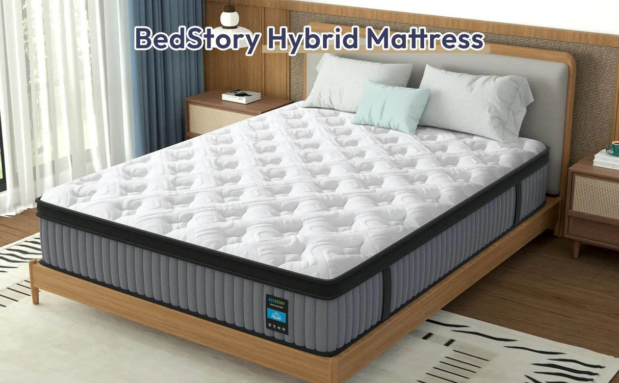 Medium Hybrid Memory Foam Pocket Spring Mattress - Sleep Galleria