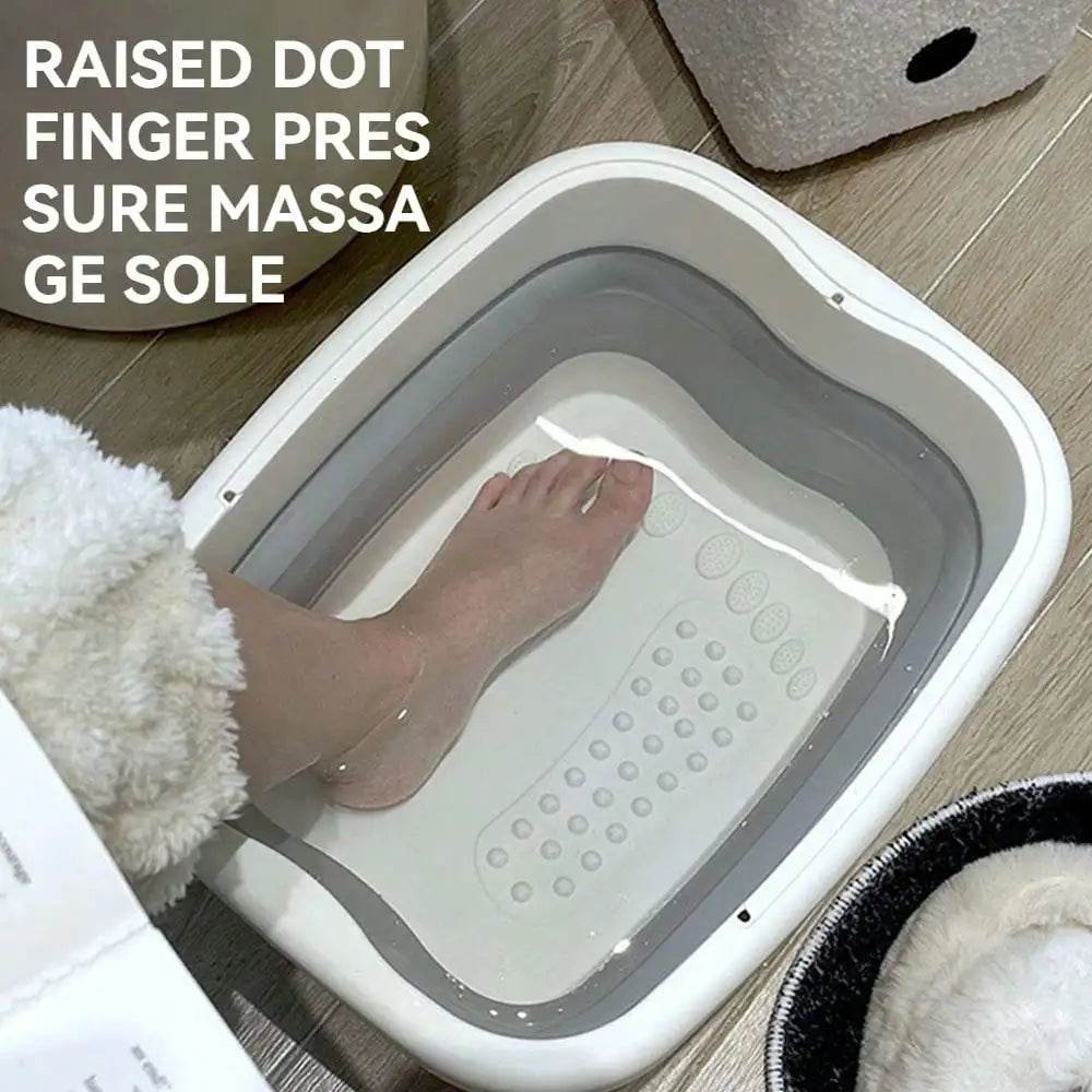 Foldable Foot Spa Tub With Massage Points