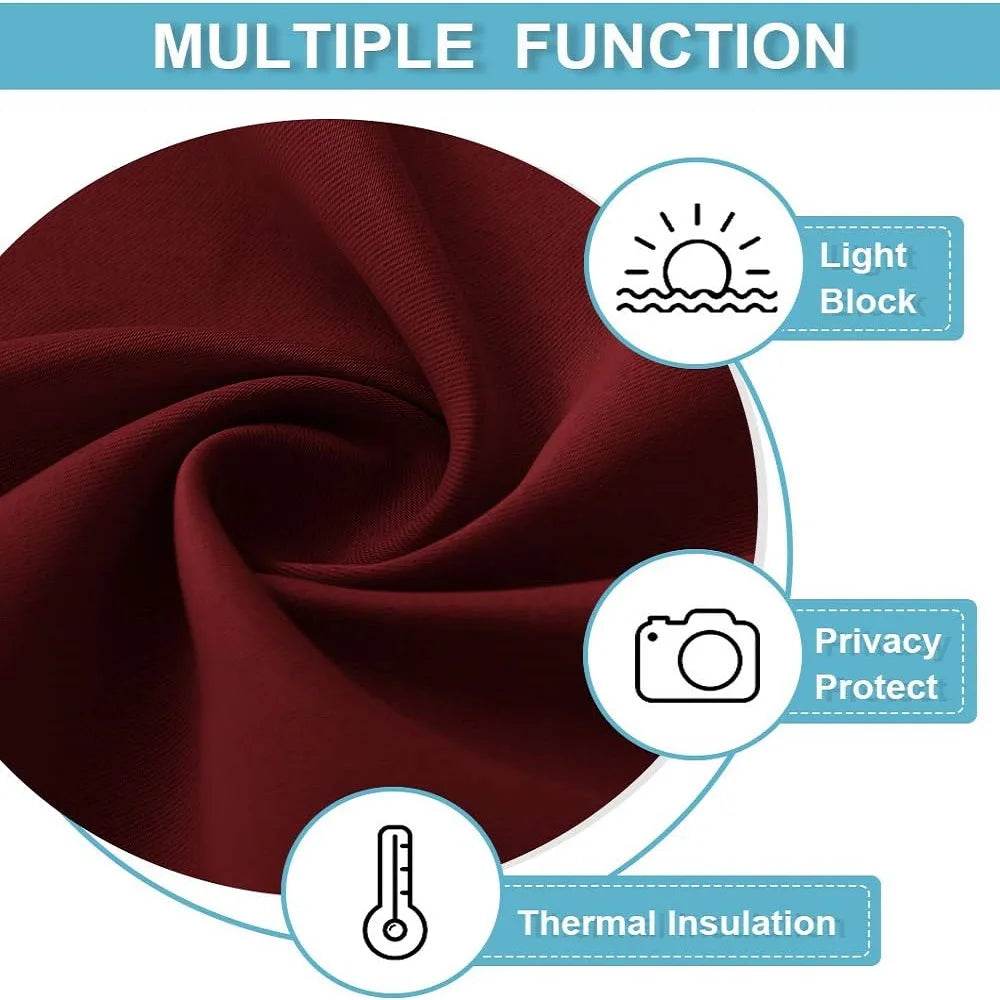 Noise Reduction Grommet Top Room Divider Curtain - Omega Lifestyles