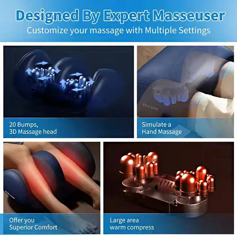 Electric Shiatsu Deep Tissue Heated Foot Massager - Omega Lifestyles