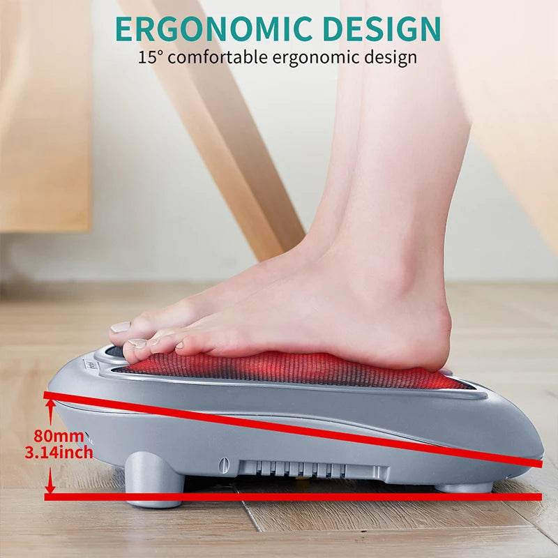 Shiatsu Electric Foot Massager With Heating Therapy - Omega Lifestyles