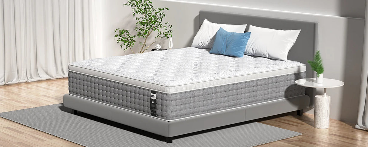 Medium 14-Inch Gel Memory Foam Hybrid Mattress