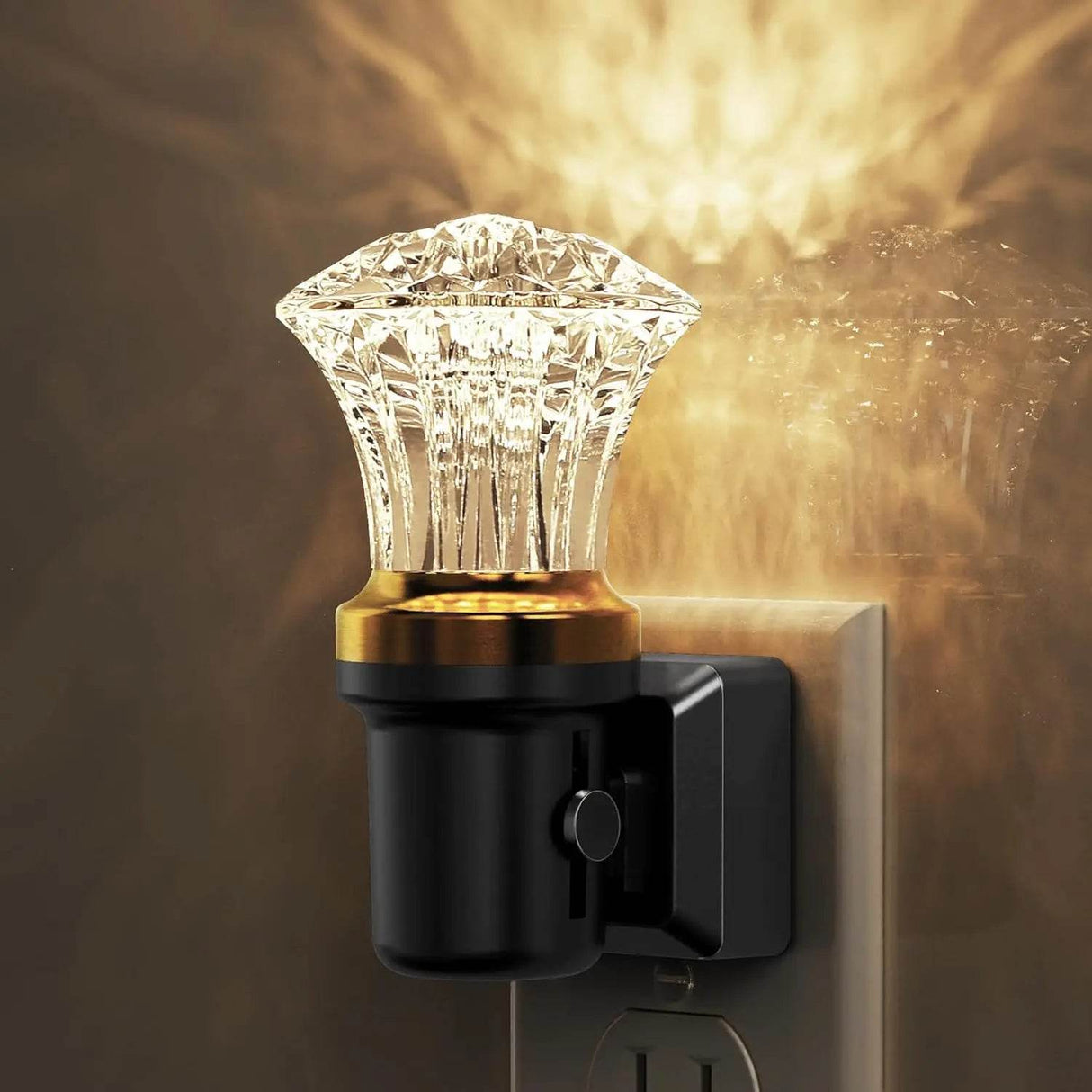 Adjustable Dimmable LED Crystal Decorative Night Light