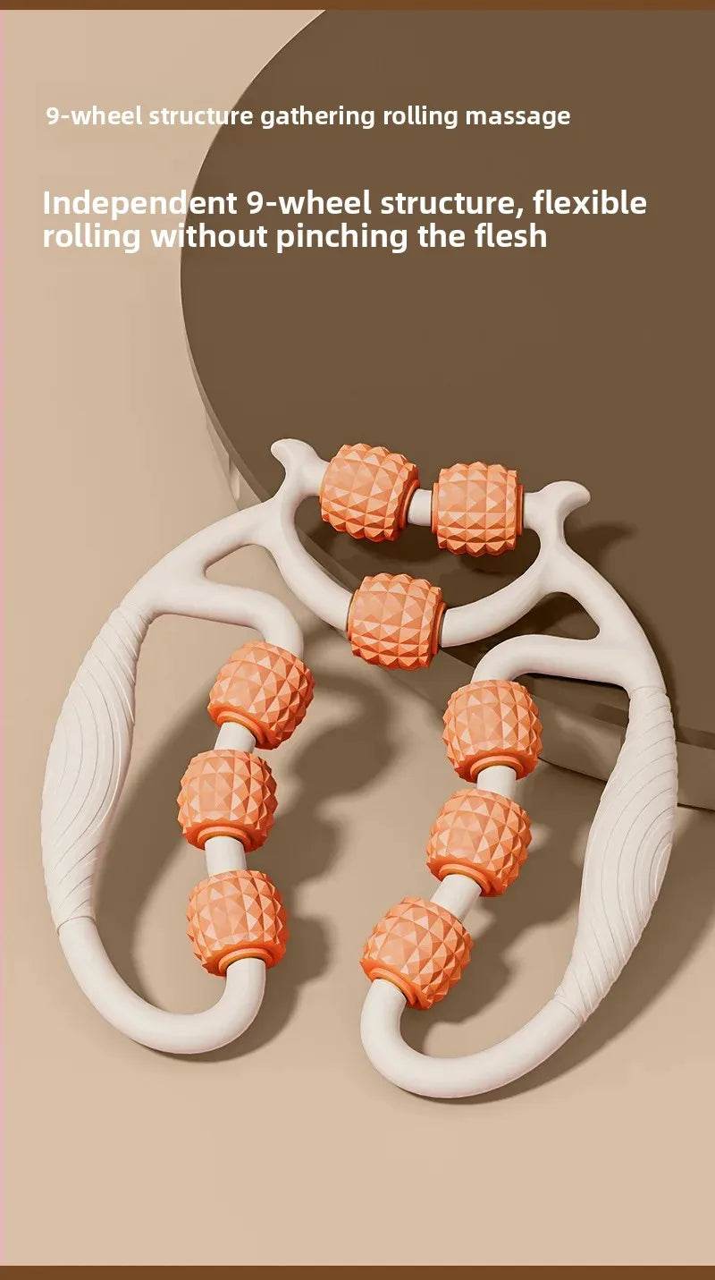 360 Degree Manual Massage Roller for Muscle Relaxation - Sleep Galleria