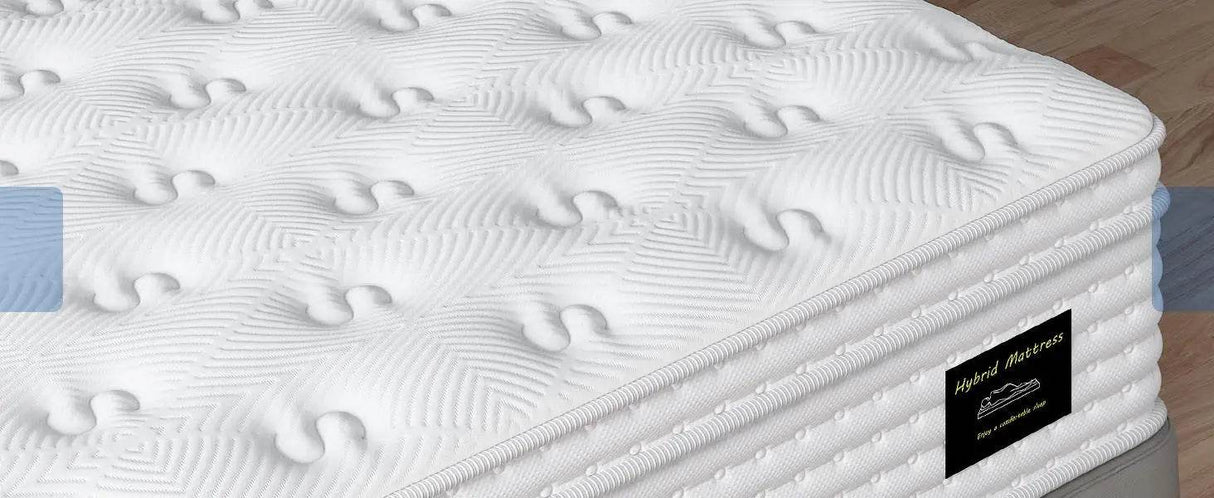 Medium Hybrid Gel Memory Foam Pocket Spring Mattress - Sleep Galleria