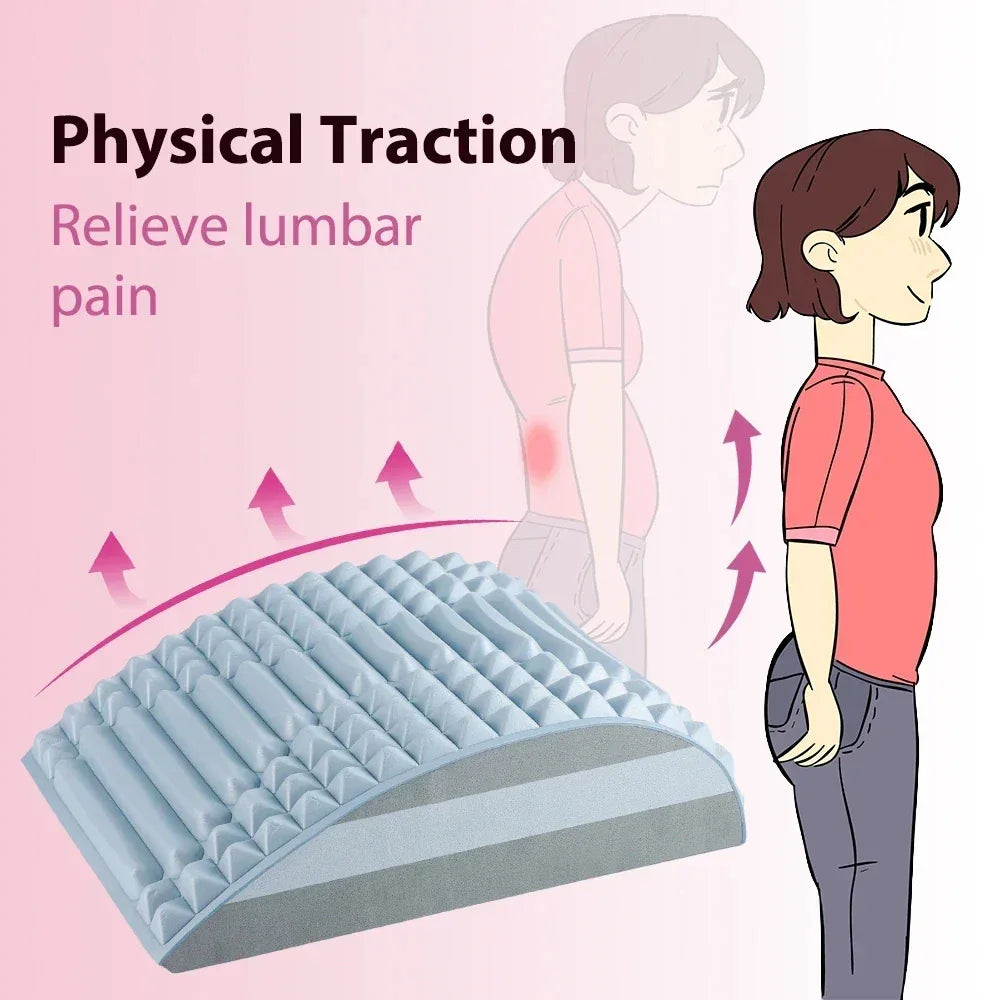 Lumbar Support Back Stretcher Massage And Relaxation Device - Omega Lifestyles