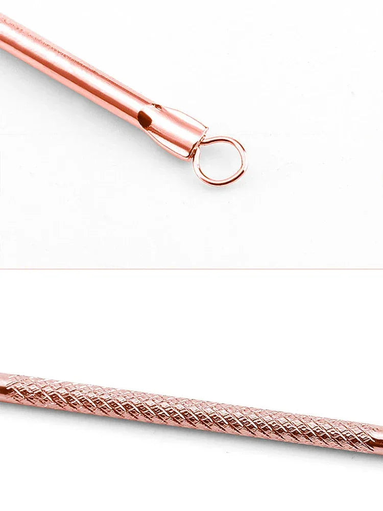 4-Piece Stainless Steel Acne Needle Tool Set - Omega Lifestyles