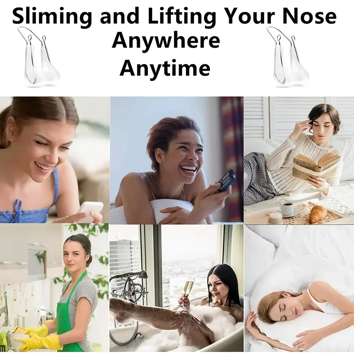 Nose Bridge Corrector Adjustable Plastic Lifting Device - Omega Lifestyles