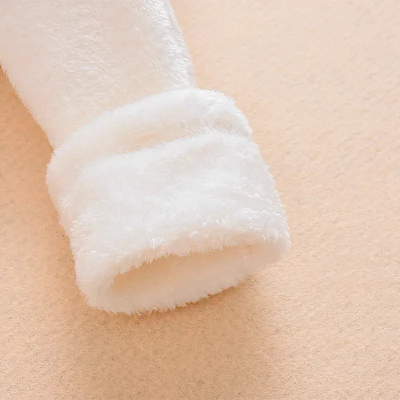 Baby Bear Hooded Cotton Romper Long Sleeve Footies - Omega Lifestyles