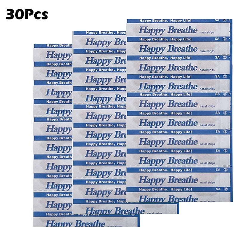 Pack of 30 Breath Nasal Strips Stop Snoring Aid - Omega Lifestyles