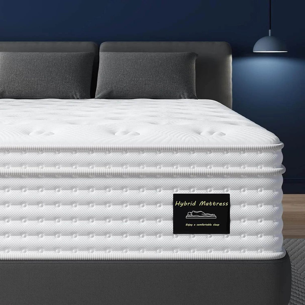 Medium Hybrid Gel Memory Foam Pocket Spring Mattress - Sleep Galleria