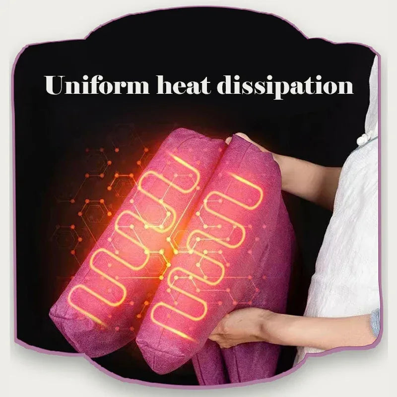 Leg Heating Foot Massager Hot Compress Warmer With Remote - Omega Lifestyles