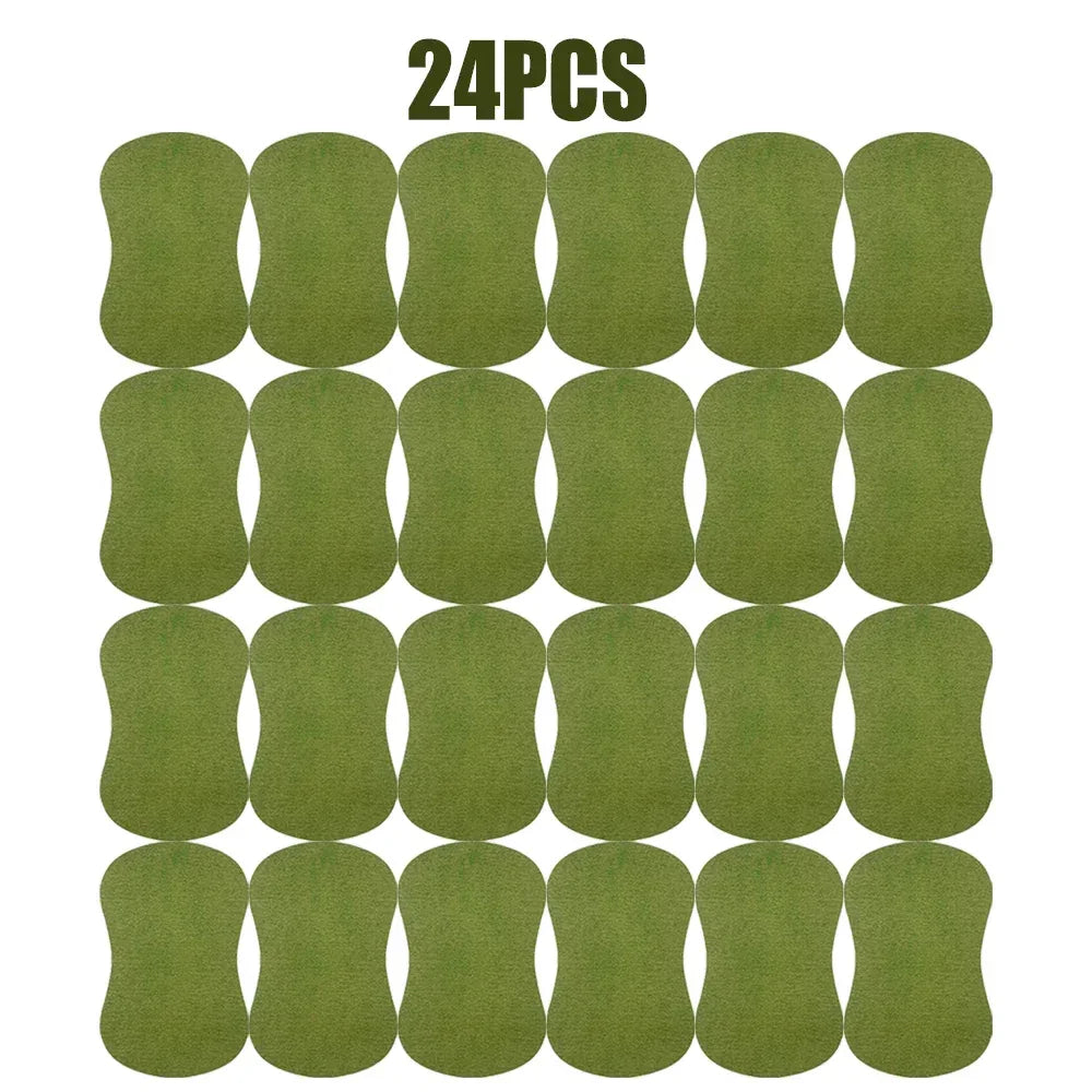 Pack Of 12 Herbal Detox Foot Care Relaxation Patches - Omega Lifestyles