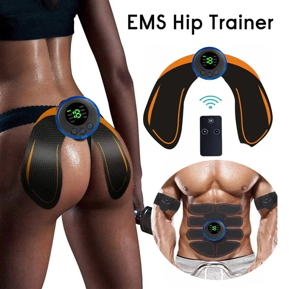 Wireless Electric Muscle Stimulator EMS Fitness Body Massager - Omega Lifestyles