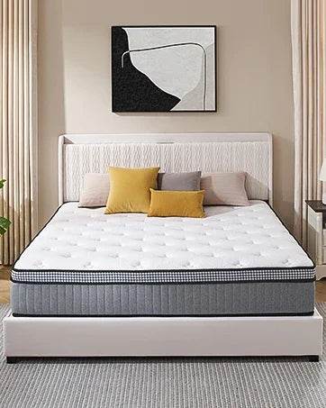 Medium Hybrid Gel-Infused Memory Foam Mattress - Sleep Galleria