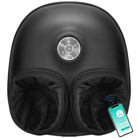 Smart Bluetooth Foot Massager with Heating and Air Compression - Sleep Galleria
