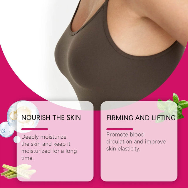 Breast Firming Massage Oil Elasticity Enhancing Care - Omega Lifestyles