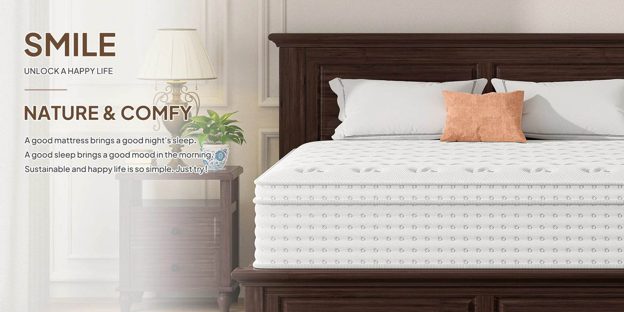 Medium 14-Inch Hybrid Gel Memory Foam Mattress - Sleep Galleria