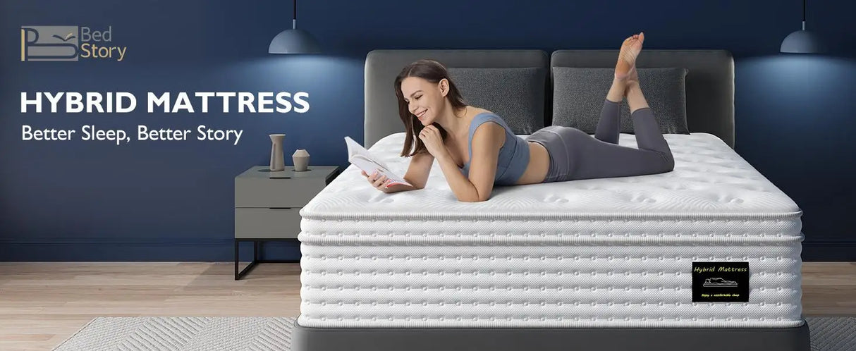 Medium Hybrid 12-Inch Gel Memory Foam Pocket Spring Mattress