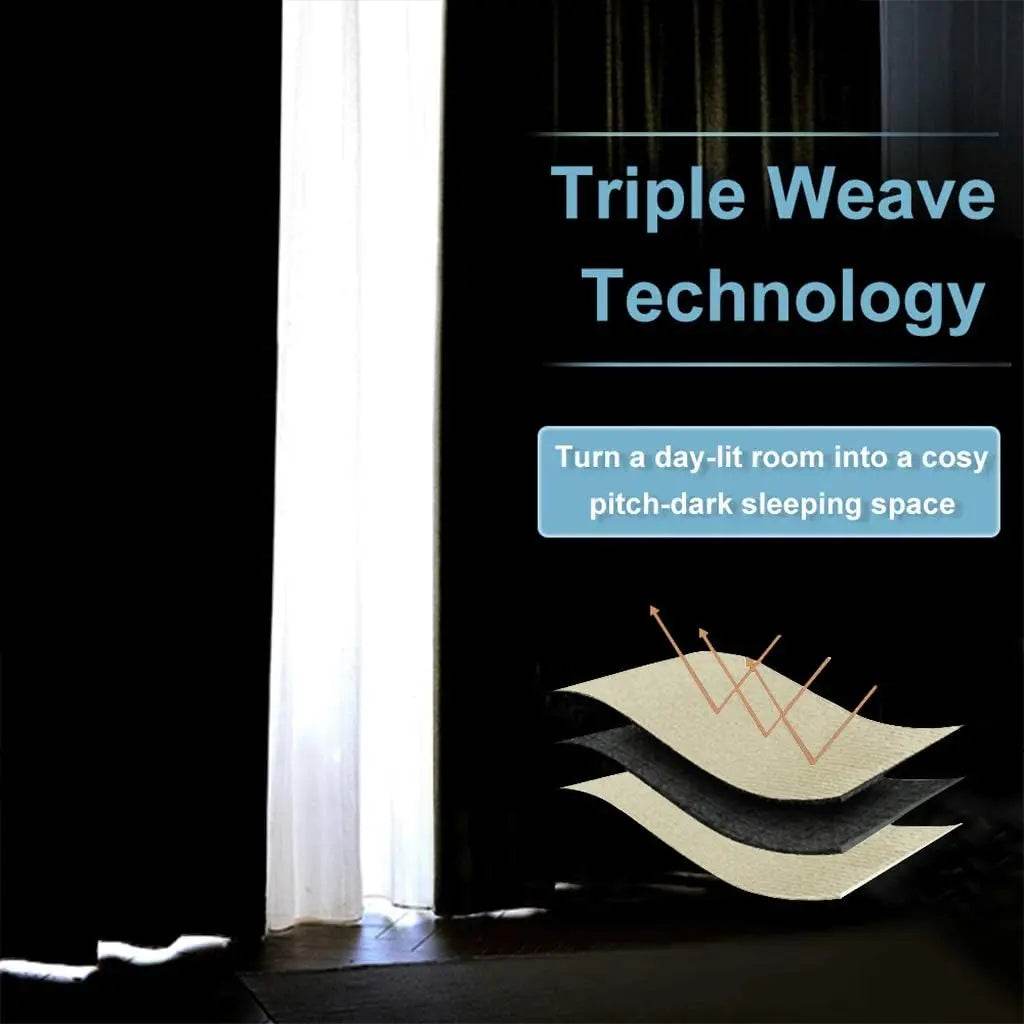 Noise Reduction Grommet Top Room Divider Curtain - Omega Lifestyles