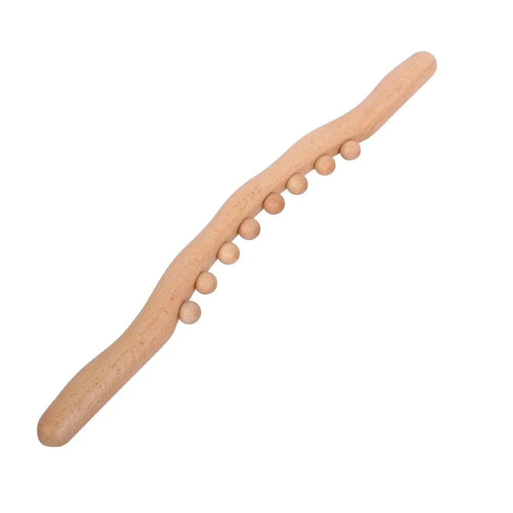 Full Body Carbonized Wood Gua Sha Massage Stick - Omega Lifestyles