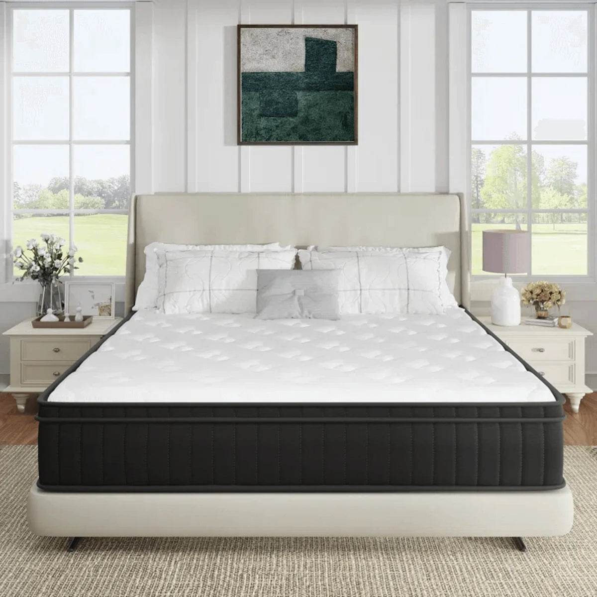 Medium Hybrid Pillow Top Mattress - Sleep Galleria
