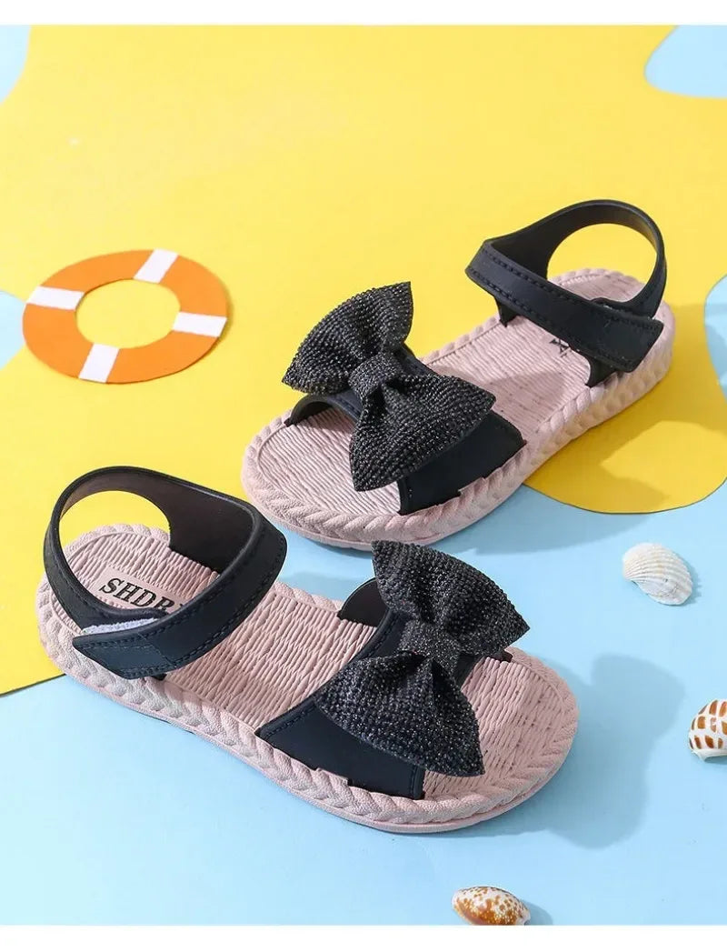 Girls Summer Bowtie Quick Dry Sport Sandals - Omega Lifestyles