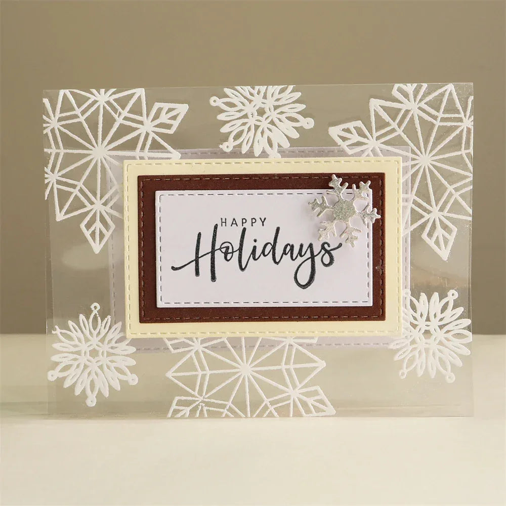 Set Of 50 Heat Resistant Clear Acetate Craft Sheets - Omega Lifestyles