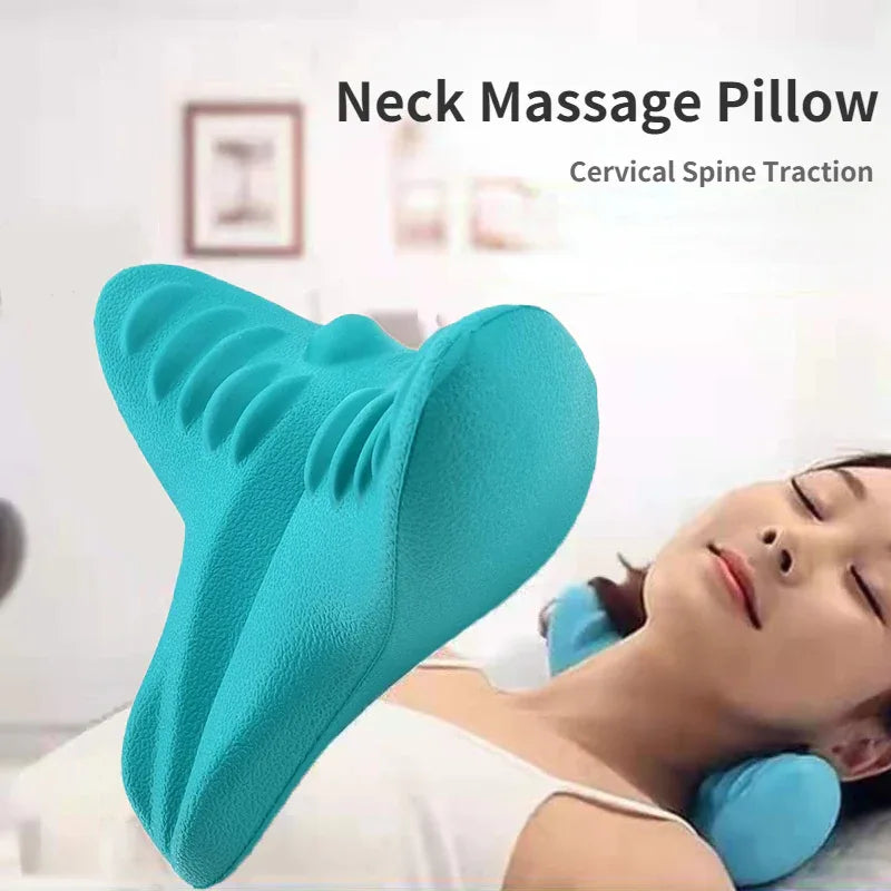 Ergonomic Cervical Neck Massage Pillow for Relaxation - Omega Lifestyles