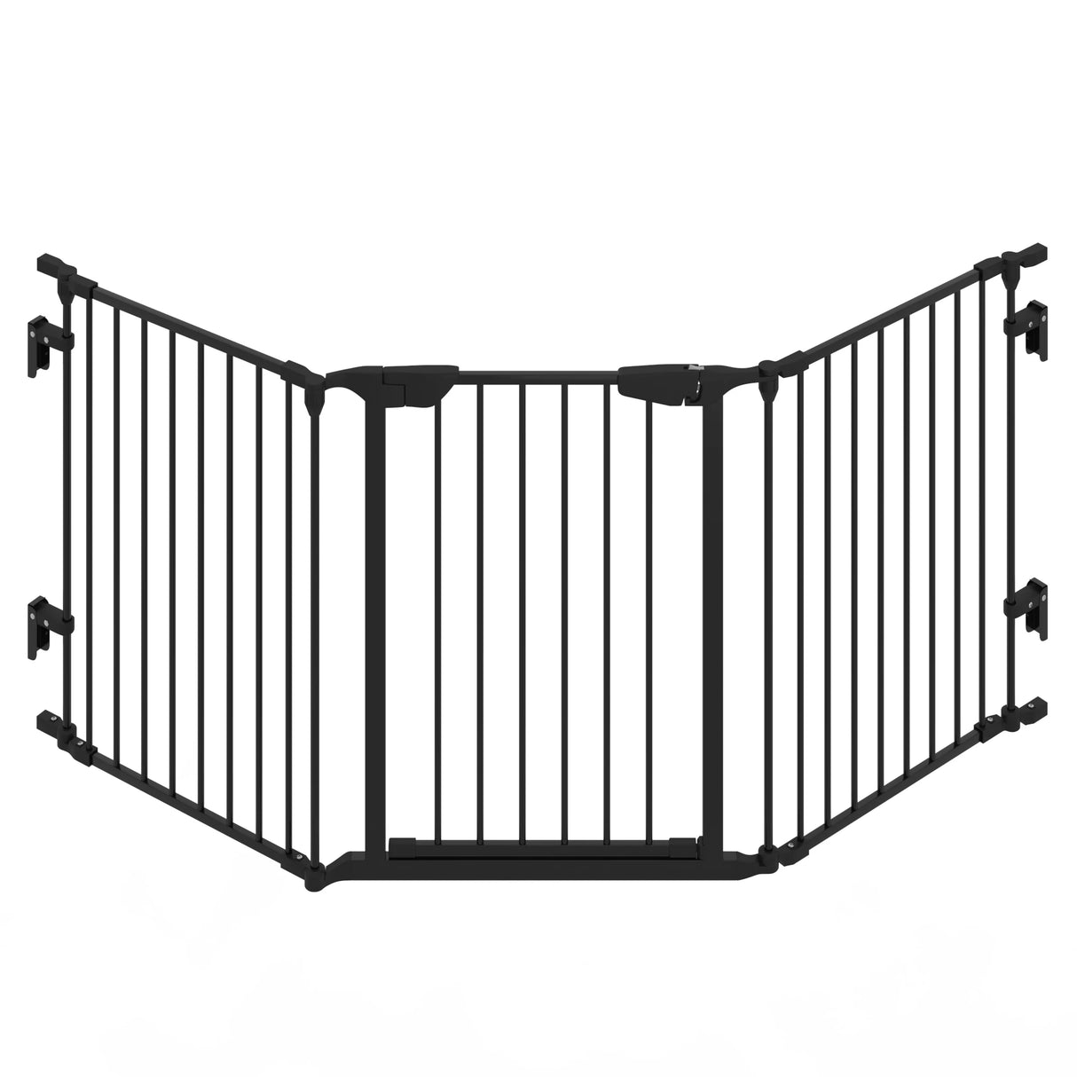 Metal Safety Playpen Baby Gate Pet Fence 3-Panel 30-Inch Height