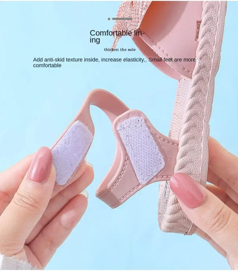 Girls Summer Bowtie Quick Dry Sport Sandals - Omega Lifestyles