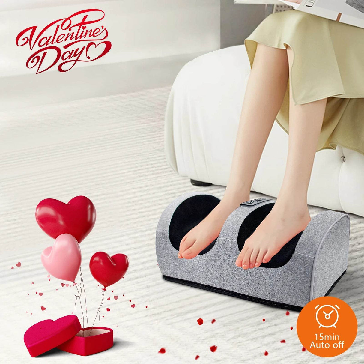 Electric Heating Foot And Leg Kneading Massage Machine