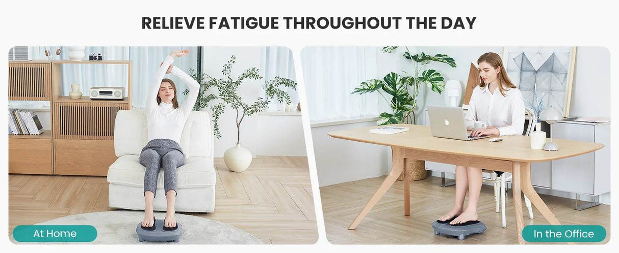 Shiatsu Electric Foot Massager With Heating Therapy - Omega Lifestyles