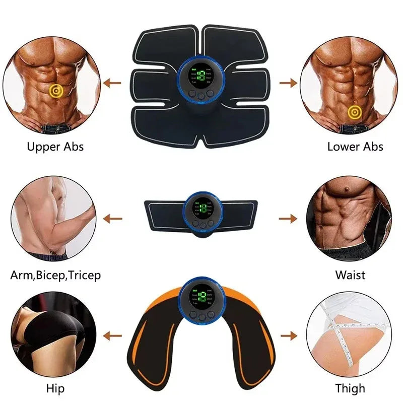 Wireless Electric Muscle Stimulator EMS Fitness Body Massager - Omega Lifestyles