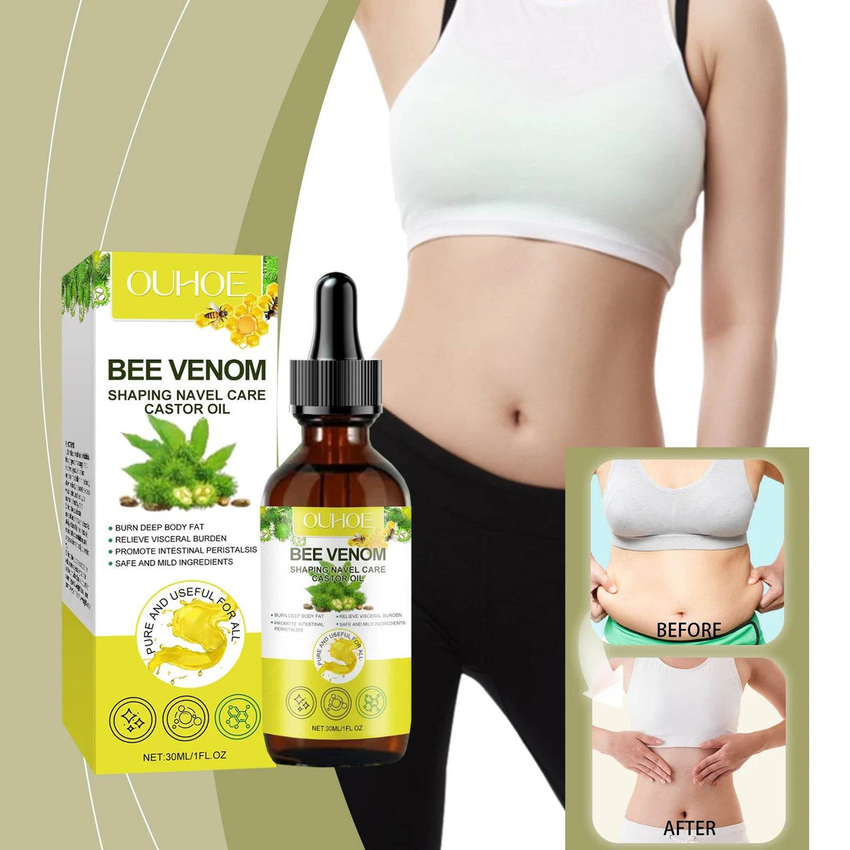 Firming Nourishing Lightweight Body Massage Oil Cream