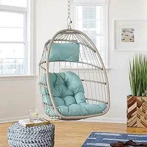 Indoor Outdoor Foldable Egg Swing Chair - Omega Lifestyles