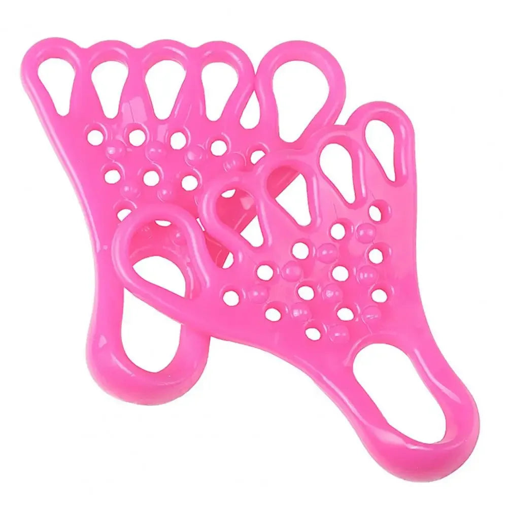 Pair of Breathable TPR Stretch Belt Foot Massage Strap - Omega Lifestyles