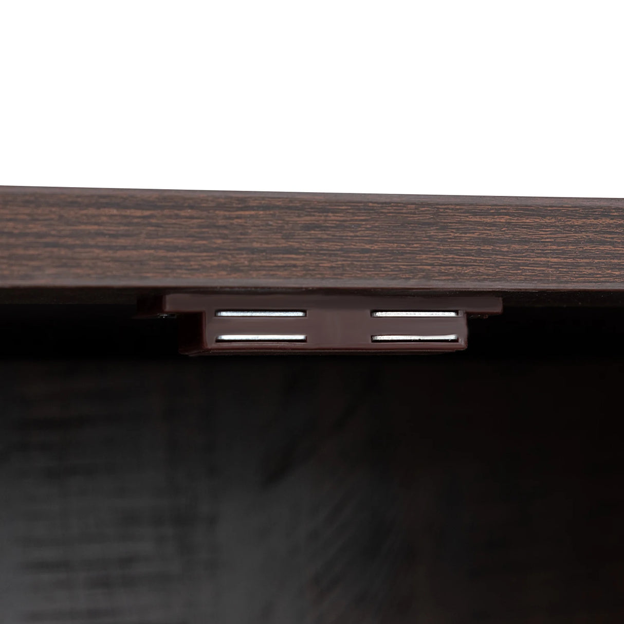 Farmhouse Engineered Wood Adjustable Shelf Sideboard Cabinet