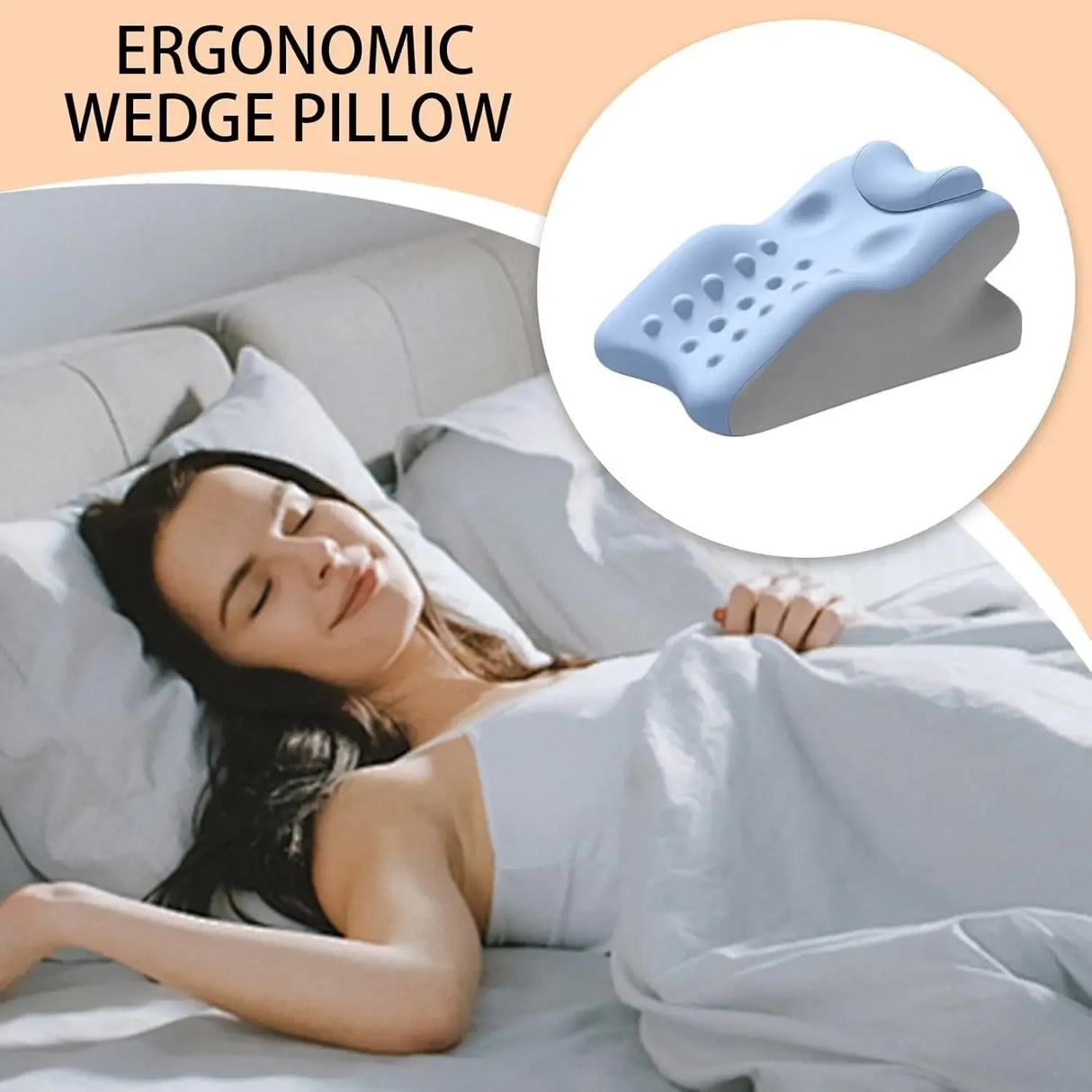 Memory Foam Cervical Pillow For Neck And Spine Support - Omega Lifestyles