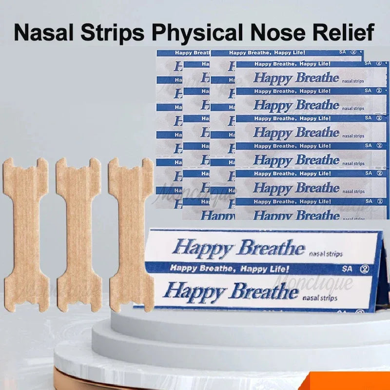 Pack of 30 Breath Nasal Strips Stop Snoring Aid - Omega Lifestyles