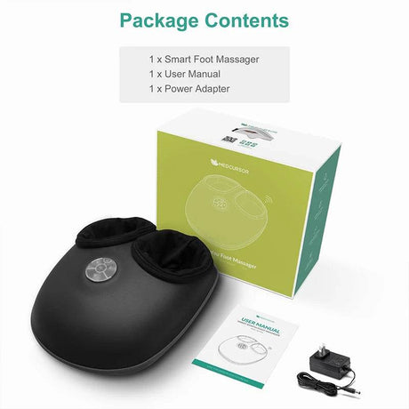 Smart Bluetooth Foot Massager with Heating and Air Compression - Sleep Galleria