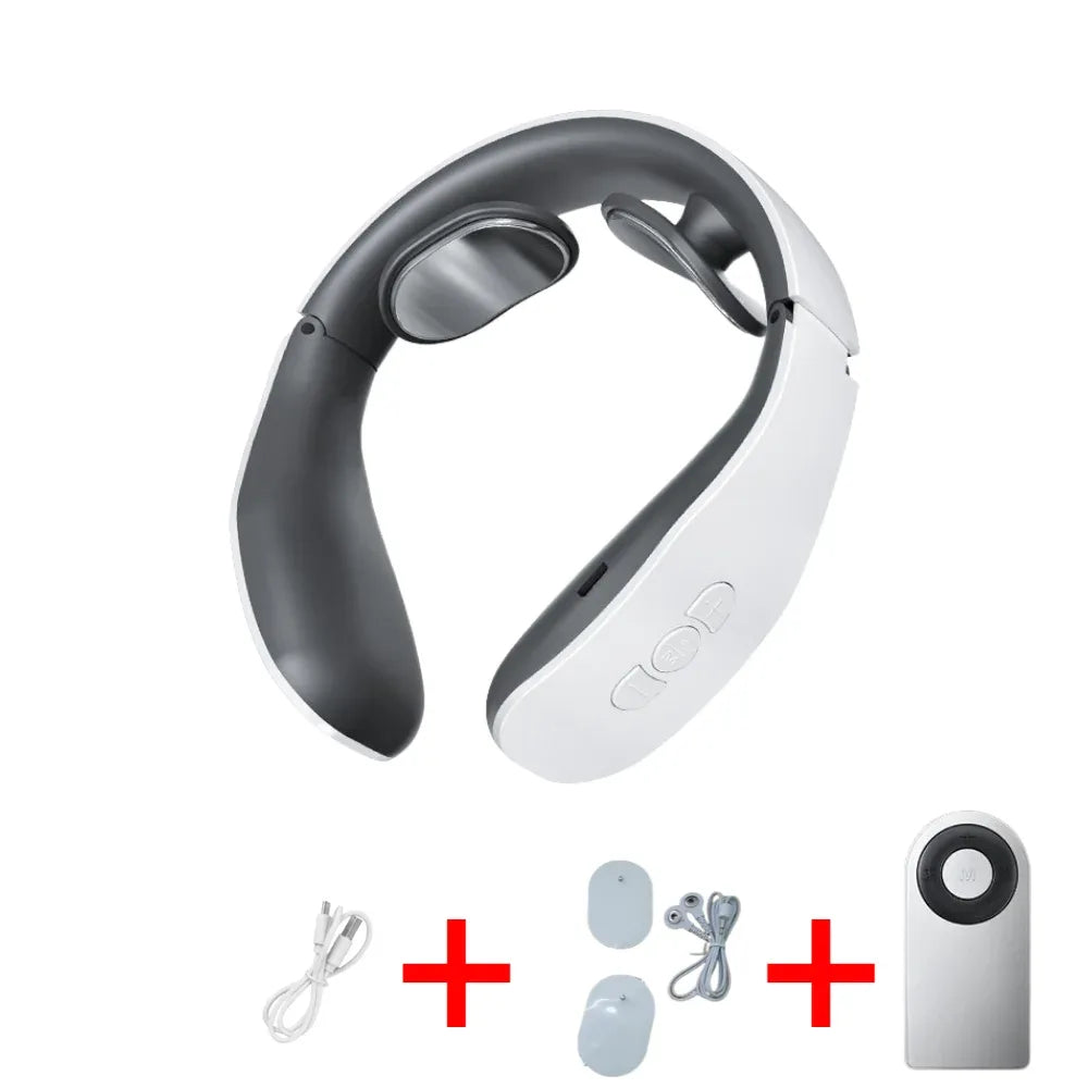 Electric Neck And Shoulder Pulse Heat Massager - Omega Lifestyles