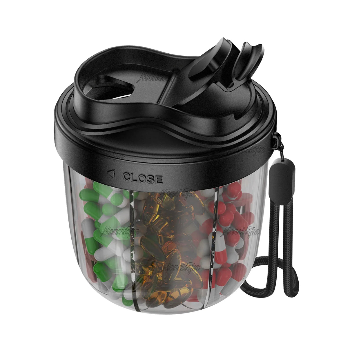 7-Grid Portable BPA-Free Pill Organizer Box - Omega Lifestyles