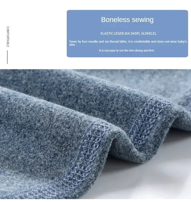 Children's Fleece Warm Velvet Thickened Winter Leggings - Omega Lifestyles