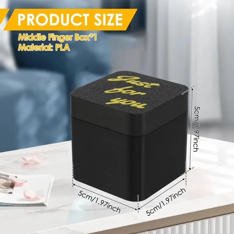 Set of 2 Funny Middle Finger Prank Desk Decorations - Omega Lifestyles