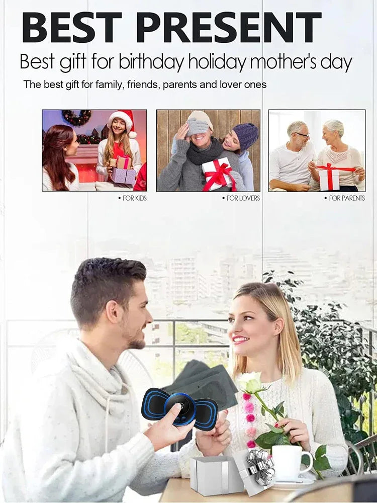 Electronic Pulse Mini Cervical Back Massage Patch - Omega Lifestyles